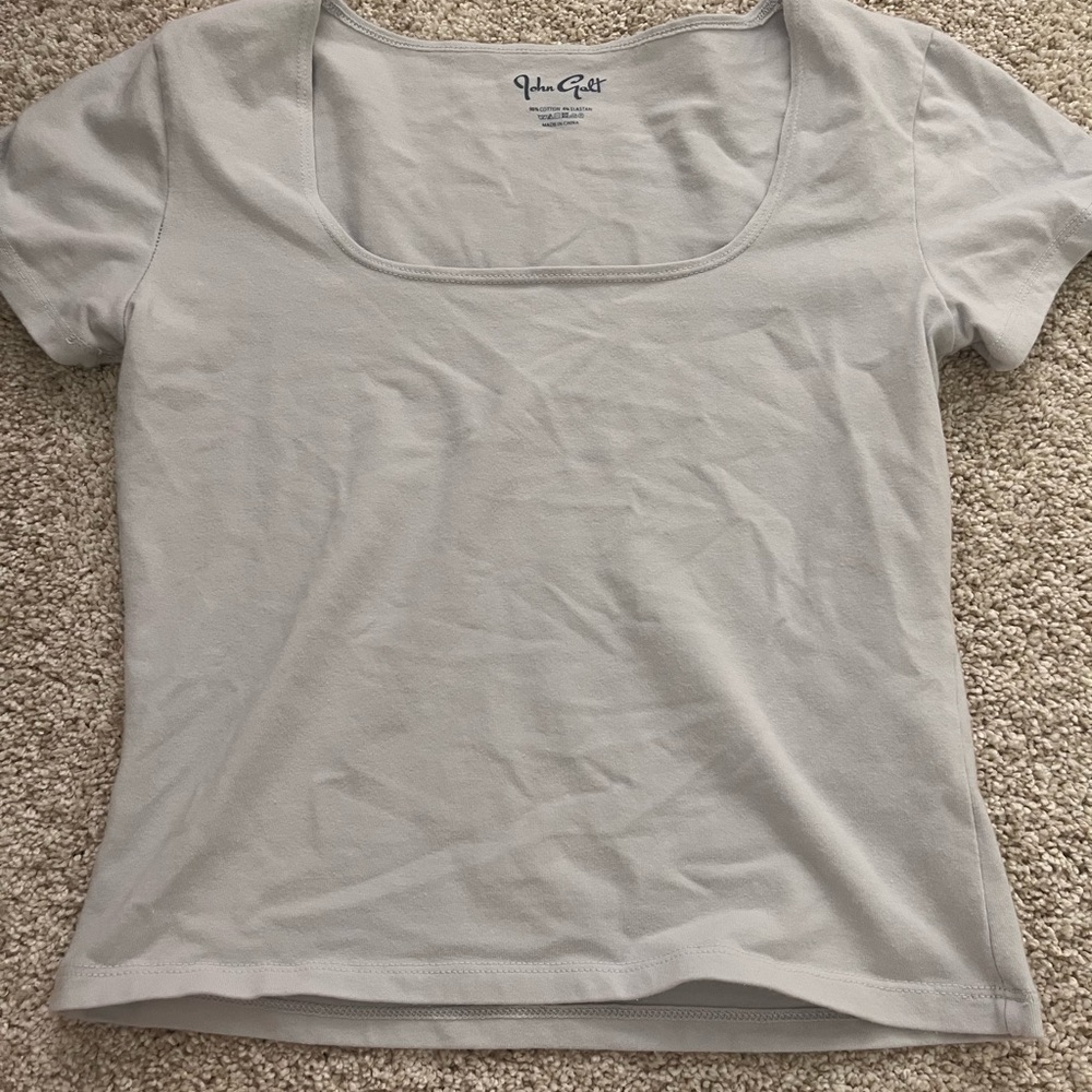 Brandy Melville Grey/Blue Top